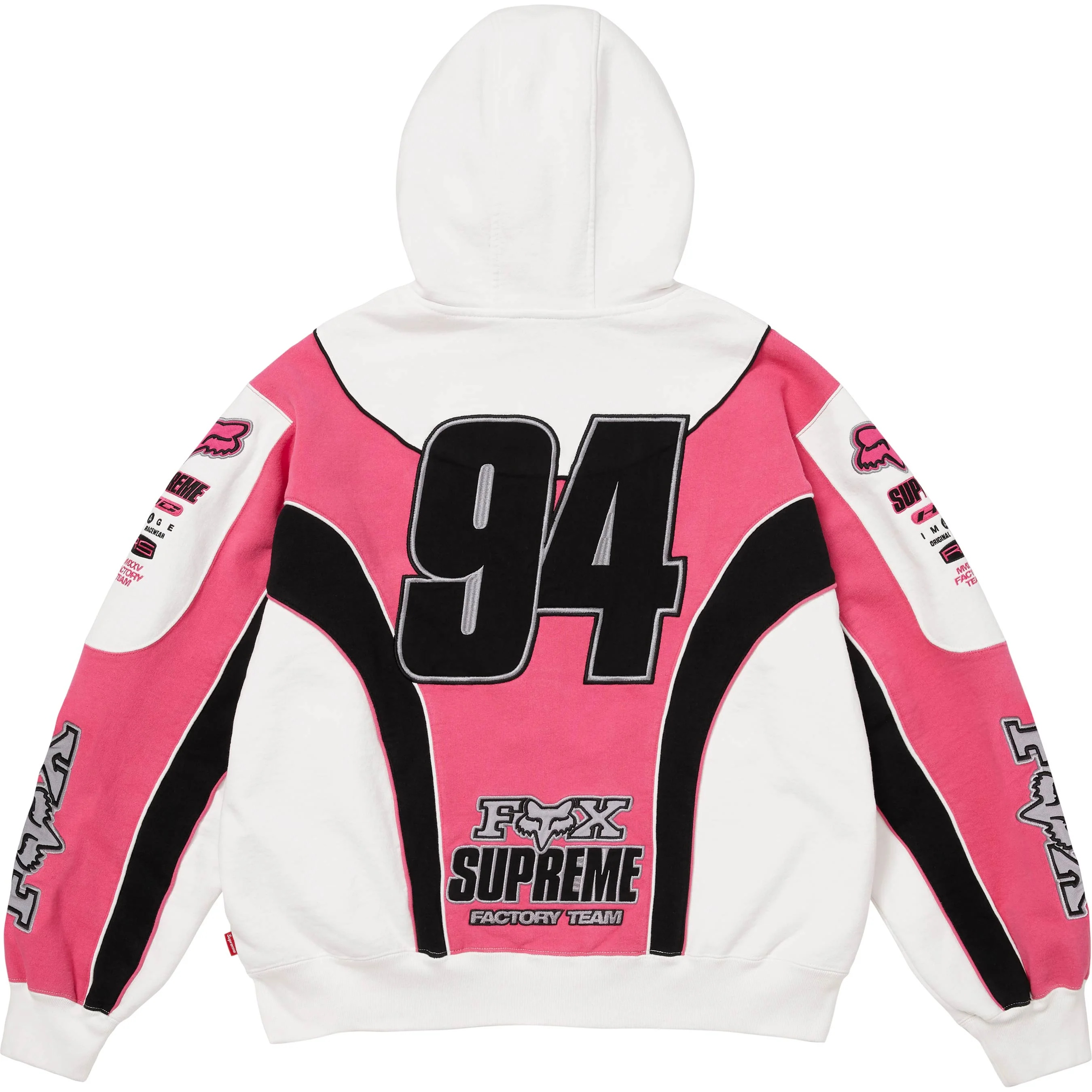 Supreme®/Fox Racing® Zip Up Hooded Sweatshirt view 8